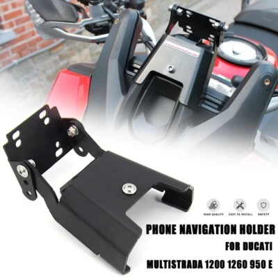 Suporte de telefone suporte de navegação GPS para Ducati Multistrada 1200 1260 950 Enduro - Imagem 1 de 4