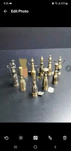Hans Teppich Set 10 Brass Bronze Biblical Figures Some With Tags - Picture 1 of 12