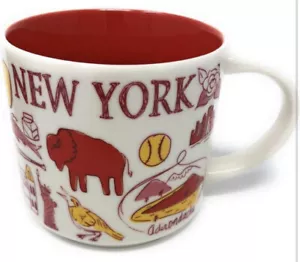 STARBUCKS Been There Series NEW YORK State Pride Coffee Mug Ships FAST! - Picture 1 of 4