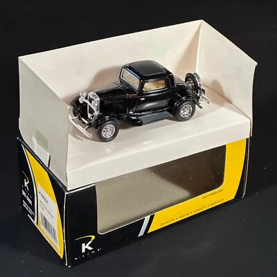 K-Line Kruisers K-94231 - 1:43 - Black 1932 Ford 3 Window Coupe - Die Cast NOS - Image 1 of 4
