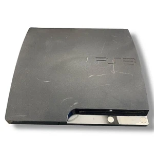 ๐น๏ธ Sony PlayStation 3 Slim Console 160GB CECH-2501A โ Black โ Sold AS-IS โ ๏ธ - Picture 1 of 3