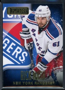 2013-14 Panini Playbook Gold #52 Rick Nash 10/25 - Picture 1 of 2