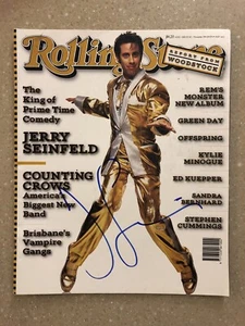 Jerry Seinfeld Signed 1994 Rolling Stone Magazine - Obtained in Person! - Picture 1 of 1