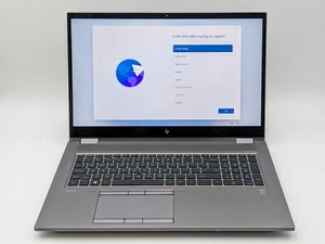 HP ZBook Fury 17 G8 17.3" UHD 4K Touch I7-11800H 1TB SSD 32GB W11P RTX A2000 - Bild 1 von 12