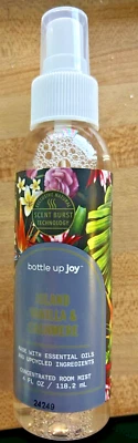 Scent Burst Tech. Island Vanilla & Cashmere Essential Oils Room Mist 4oz **NEW** - Image 1 of 2