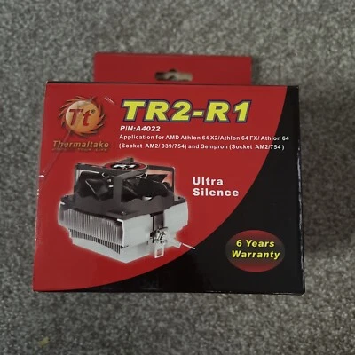 Thermaltake TR2-R1 P/N A4022 Ultra Silent Cooler For AMD Processors - Image 1 of 4