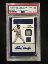2016 Panini Pantheon #CC-AG Andres Galarraga Chronicled Calligraphy /199 - PSA 7