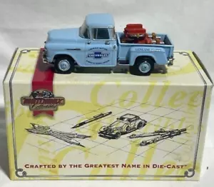 MATCHBOX 1955 Chevrolet Genuine Parts Service Blue Pickup Truck, YIS03-M, 1/43 - Picture 1 of 6