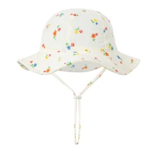 Kids Baby Sun Hat Summer Bucket Hat Boy Girl Toddler Unisex Beach Cap 0-12 Month - Picture 1 of 23