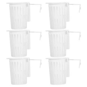 6 Pcs Hydroponischer Dekorativer Korb Pflanzkorb Aus Kunststoff Pflanzgefäß - Bild 1 von 12
