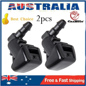 2* Windscreen Wiper Sprayer Nozzle 2008-2010 Ford F-450 F-250 F-350 Super Duty - Picture 1 of 20