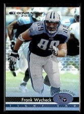 2002 Donruss Stat Line Season #189 Frank Wycheck /60