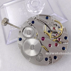 17 Joyas 6497 Cuello de Cisne Mecánico Cuerda Manual Vitage Reloj Hombre Movimiento M01 - Imagen 1 de 5