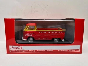 # 442338 Motor City Classics VW T1 PICKUP 1962 COCA COLA 1:43 MIB confezione originale mai aperta - Foto 1 di 8