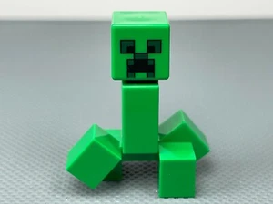 Green Creeper 21118 21138 21128 21125 21161 Minecraft LEGO Minifigure Figure - Picture 1 of 7