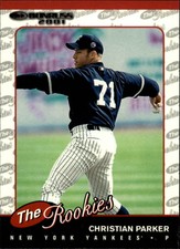 2001 (YANKEES) Donruss Rookies #R53 Christian Parker RC