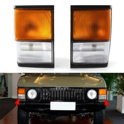 Corner Lamps Ecklampen Neu Für Land Rover Range Rover Classic 1971-1986 Clear AF - Bild 1 von 4