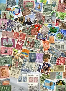 FOREIGN Stamp MIX OFF PAPER 500+ From Old Collections With HUGE BONUS!!! - Picture 1 of 5