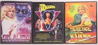 Dr Alien | Humanoid | Revenge of Sun Demon ~ Sci-Fi Cult Classic Dvd Lot - Image 1 of 4
