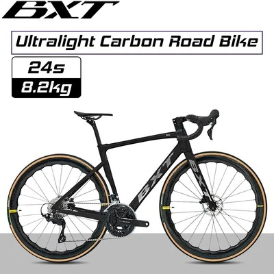 Carbon Road Bike 24 Gang Ultraleichter Carbon Rennrad Hydraulisch Scheibenbremse - Bild 1 von 4