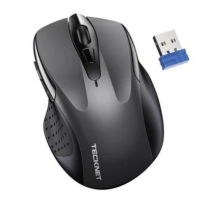 TECKNET Wireless Mouse for Laptop, Silent Mouse Quiet Click, Computer Mice Wi... - Image 1 of 4