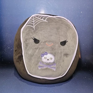 Squishmallows 16-Inch Julianne Grey and Purple Coffin Plush New Halloween Toy - Picture 1 of 6
