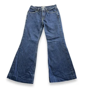 RE/DONE Jeans Größe 26 Damen Bell Bottom Boot Cut Blau L29 Denim Alter +20 - Bild 1 von 13