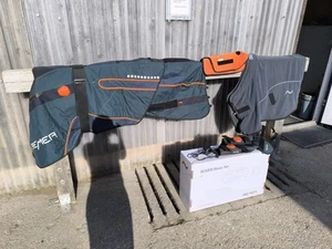 Beamerdecken Set Komplett Set Mit Beamerdecke Gamaschen Und Abschwitzdecke - Bild 1 von 4