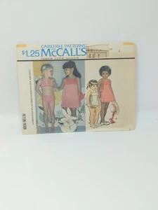 Vintage McCall's Carefree Patterns 6058 Gr. 5 - Kinder Kleid oder Top und Badeanzug - Bild 1 von 6