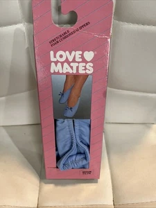 Ciabatte Love Mates medie da 6,5 a 7,5 nuove vintage blu balletto ora - Foto 1 di 4