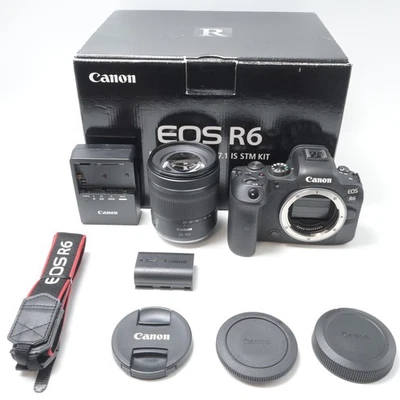 Canon EOS R6 RF 24-105mm f/4-7.1 IS STM Lens kit(shutter count 5000)[Mint]#4771 - Image 1 of 4