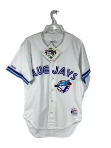 Authentic Vintage Rawlings MLB Toronto Blue Jays Baseball Jersey Size 44 NWT NOS - Picture 1 of 13