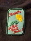 Girl Scouts "Thanks A Job Well Done" Patch