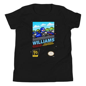 Williams Racing Albon Sargeant 2024 Formula 1 F1 8 bit Maglietta bambino - Foto 1 di 16