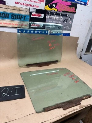 Ford F100 1973 1979 F150 F350 derecha izquierda puerta tintada cristal ventana conjunto par sol Foto 1 de 4