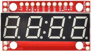 SPARKFUN ELECTRONICS - 7 Segment Serial Display Board - Bild 1 von 2
