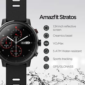 Amazfit Stratos Montre connectée bluetooth Wi-Fi Smart Watch GPS sports