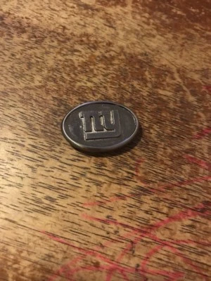 New York Giants Conchos with screws for belts or wallet NFL Eagles Wings BC-11A - Image 1 of 2