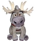 Disney Frozen Animated SVEN 17in Plush Grey Reindeer Sings Lost In The Woods