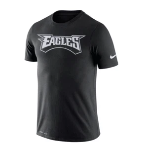 NFL Philadelphia Eagles Endzone Wordmark Dri-Fit tee - adult S in black - Picture 1 of 2