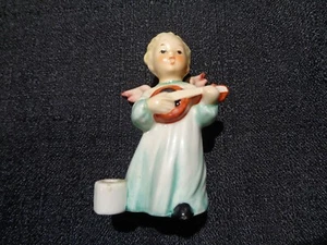 VINTAGE GOEBEL Figurine HX263-A Angel Plays Flute TMK-3 - Picture 1 of 4