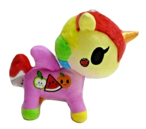Tokidoki Fruttina Unicorno Pegasus Plush Unicorn Pink 8" - Picture 1 of 4