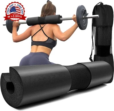 Juego de Almohadillas Con Barra Para Sentadillas Empujes Cadera Juego de Pesas - Image 1 of 4