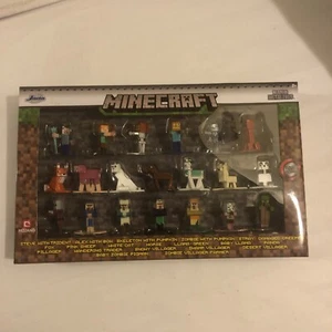 Minecraft 20 Ct. Wave 2 Die-Cast Figure 1.65 in Collectible Nano Metalfigs~~New - Picture 1 of 6