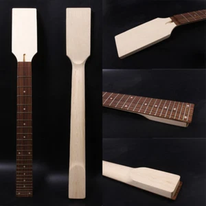 24fret 7string Electric guitar neck 25.5inch maple Rosewood Paddle Head #D16 - Picture 1 of 9