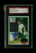 Steve Christoff Topps Auto Rookie SGC Authentic! USA 1980 MIRACLE ON ICE LEGEND