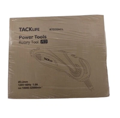 Tacklife RTD35ACL Rotary Tool Kit (Black/Orange) Corded R3 - Image 1 of 3