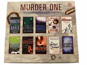MURDER ONE 10 International Crime Novel Books-Box Set Multiple Titles & Authors - Picture 1 of 6