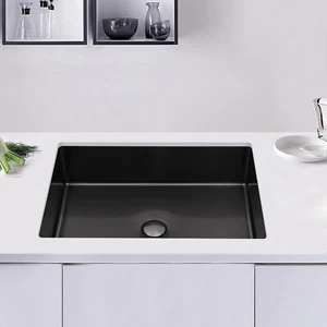 Bathroom Sink Single Bowl Undermount Bathroom Wash Sink Rectangular Sink 23L - Picture 1 of 19
