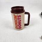 Vintage Dunkin Donuts Giant Coffee Travel Mug Plastic Thermo Whirley 1980?S New